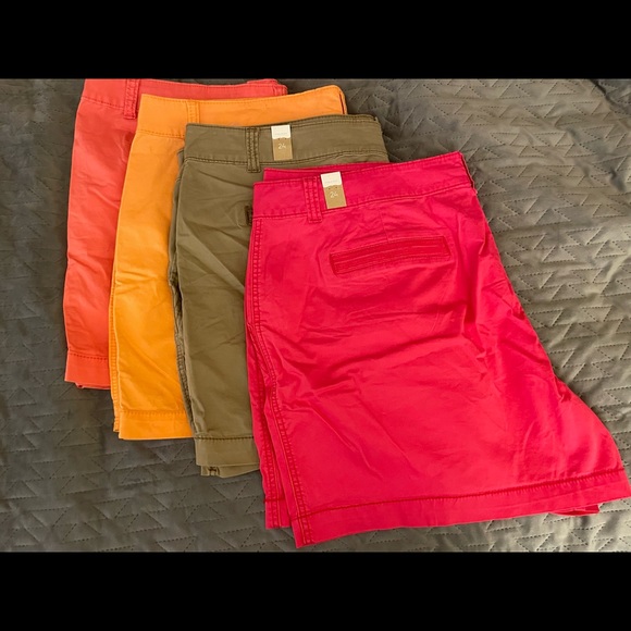 NWOT! Fun orange sherbet shorts! - Picture 2 of 2